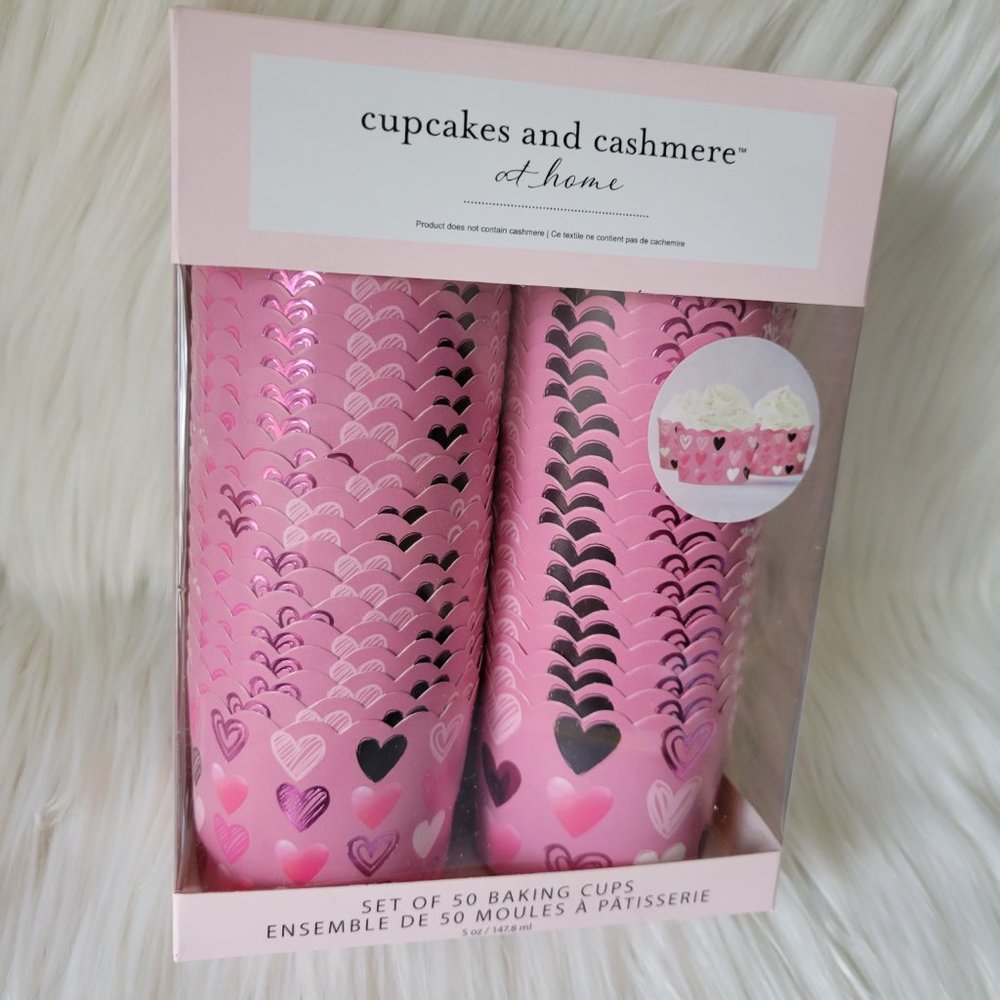 Cupcakes and Cashmere Set of 50 Baking Cups